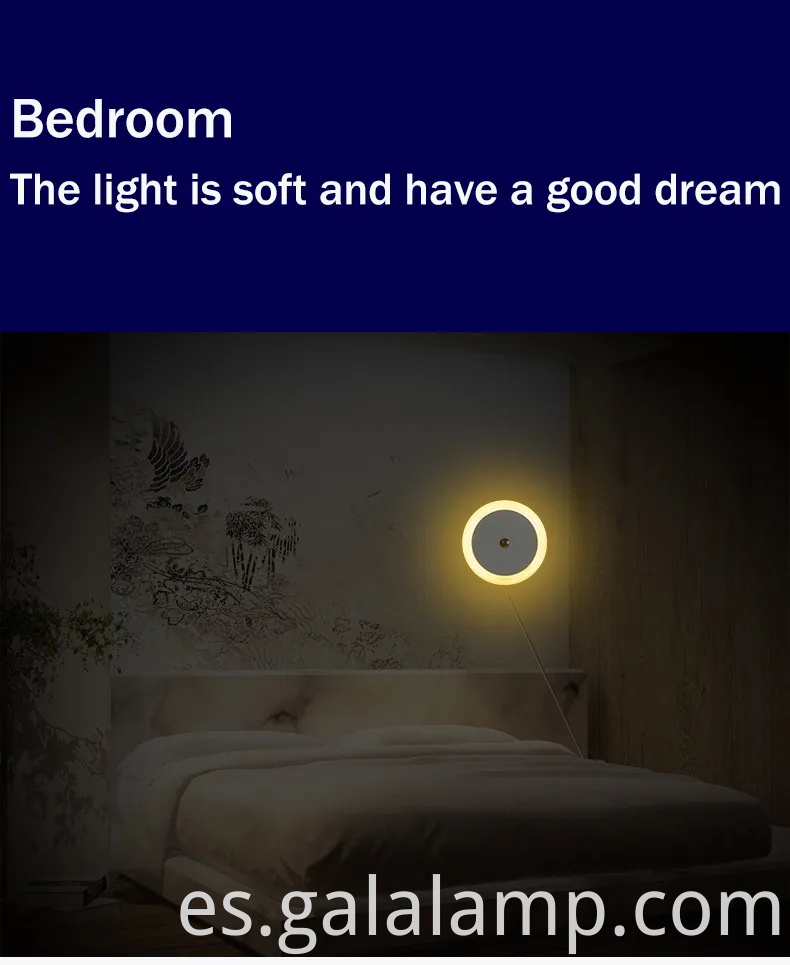 Soft Glow Mini LED Night Light con sensor inteligente para habitaciones para niños